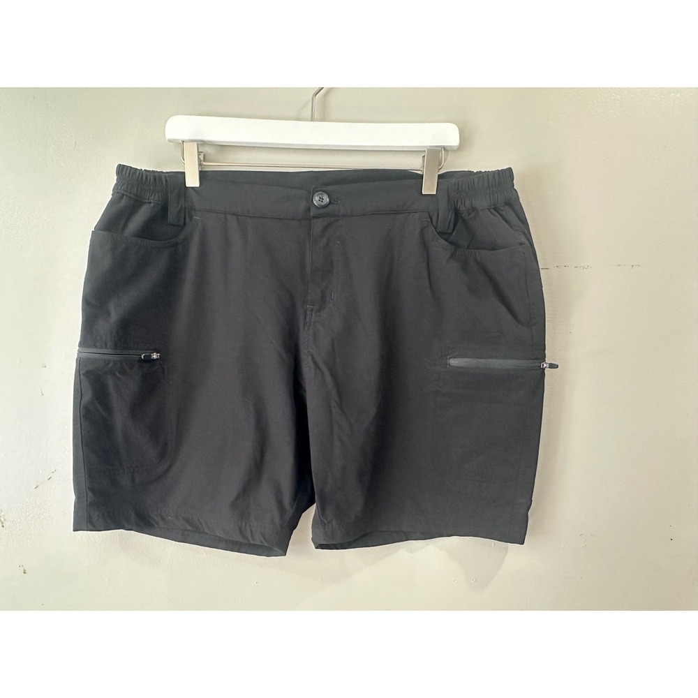 Willit Women XXL Black Hiking Shorts Outdoor Quick Dry Cargo Pockets 7